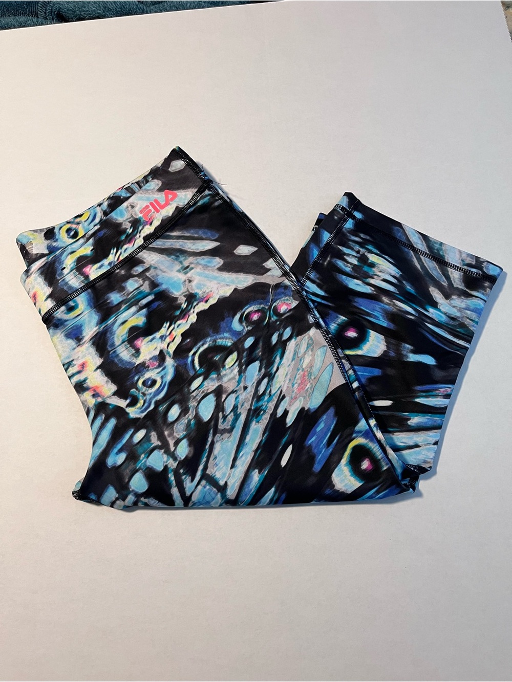 Fila Women’s Printed Athletic Capris Leggings